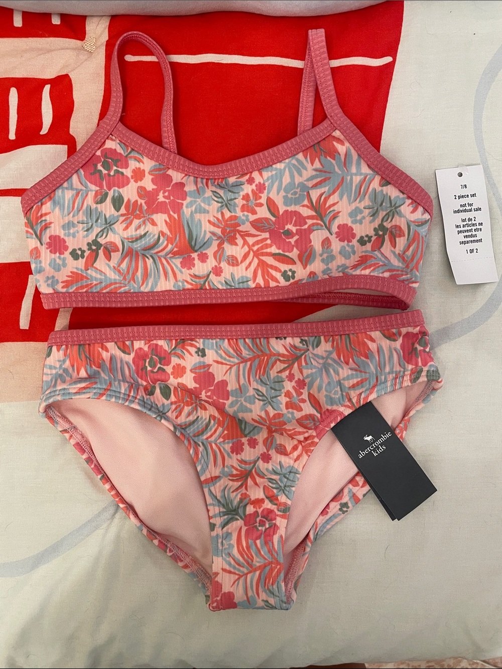 Girls 7/8 Bikini Set